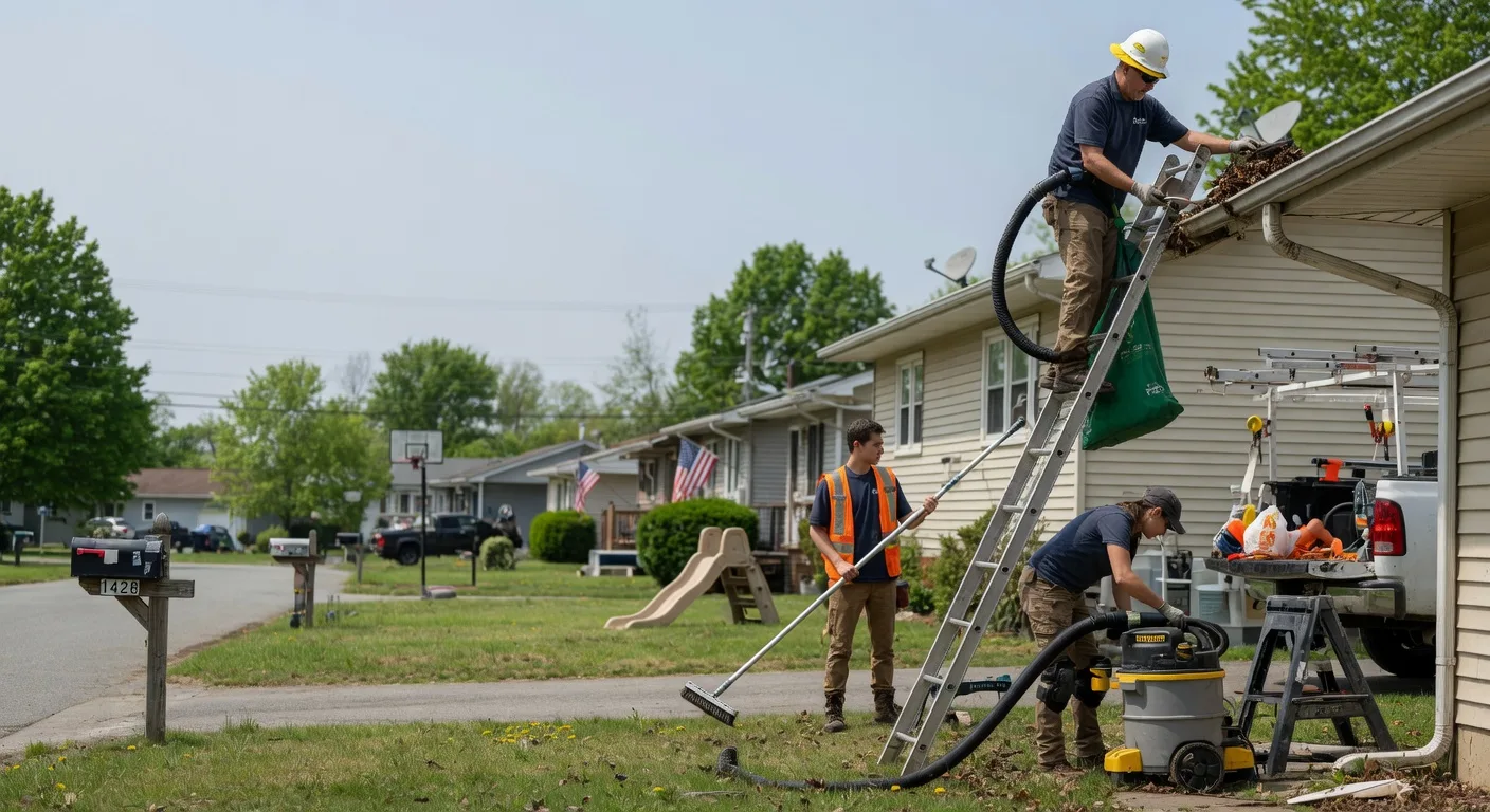 Gutter Installation in Vandalia, OH near me